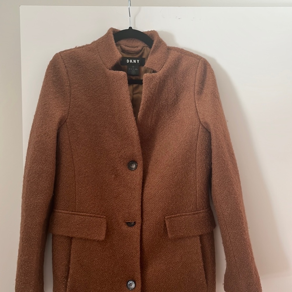 Brown Coat DKNY